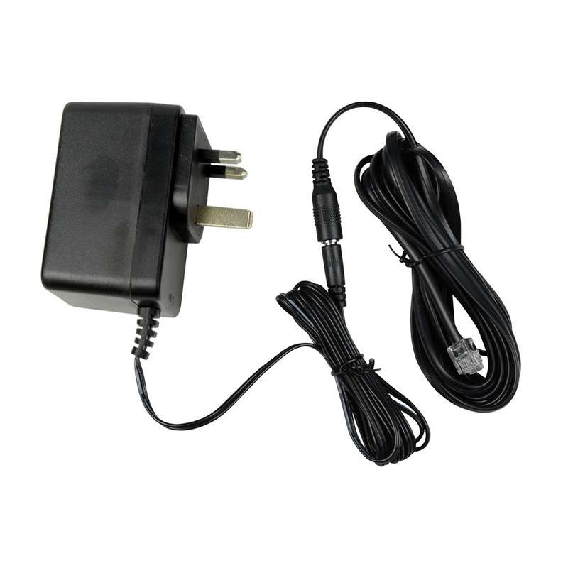 Adapter, 230VAC In, 24VAC Out, UK Plug